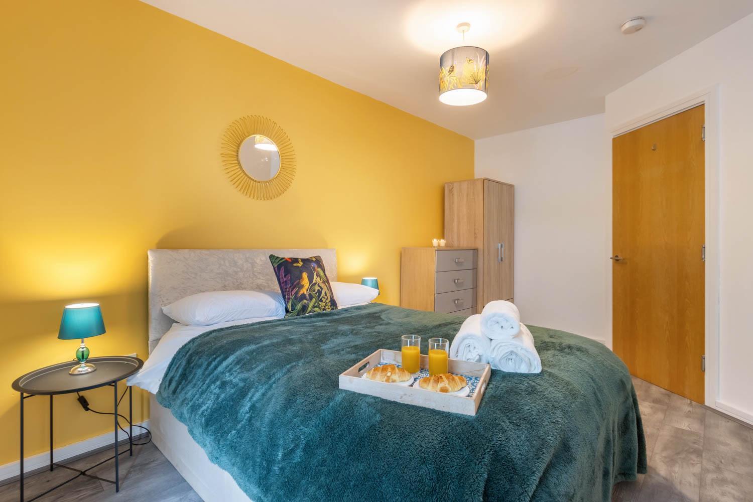 Stylish 2 Bedroom Centre With Free Convenient Bullring , Grand Parking Birmingham
